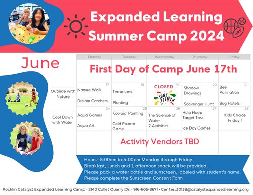 Rocklin Unified School District - Summer Programs 2025
